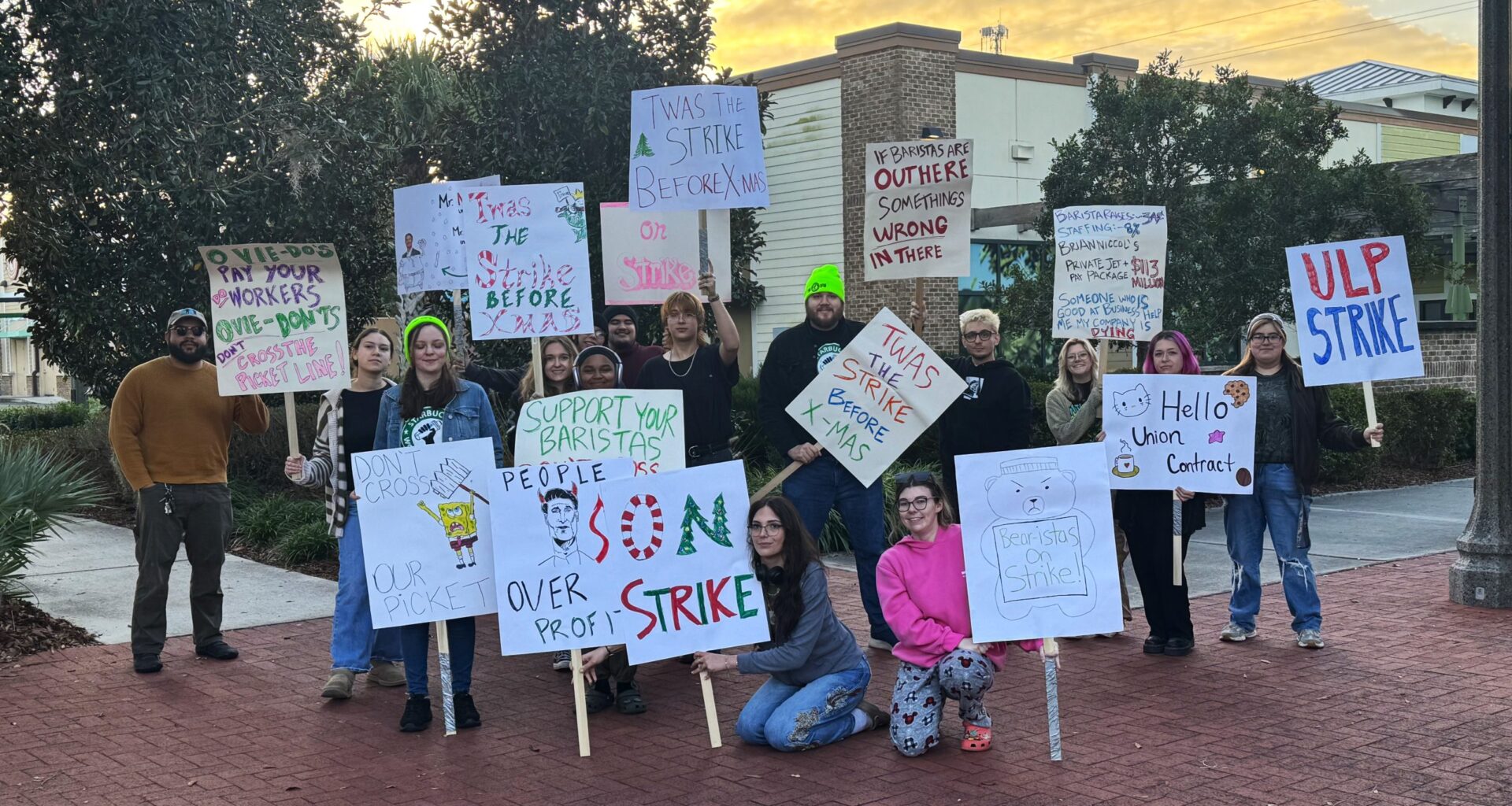 Starbucks workers in Oviedo join national strike