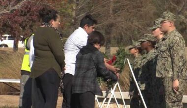 National Wreaths Across America Day held at Jacksonville Memory Gardens in Orange Park