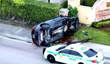 Woman hurt after SUV rolls over in Miami-Dade hit-and-run crash – NBC 6 South Florida