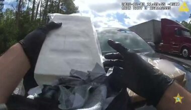 Traffic stop on I-95 in St. Johns County leads to large cocaine bust