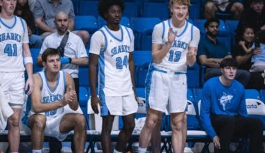 #5 Sharks Bounce Back, Win 91st Straight Home Game