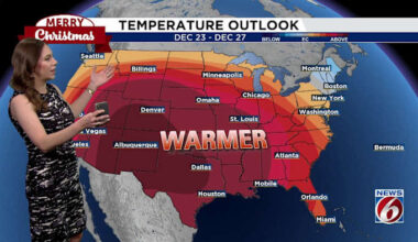 Slim chance of passing showers as warmer temps arrive in Central Florida