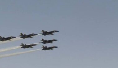 2 Blue Angels members visit NAS Jacksonville to share details about next year’s air show