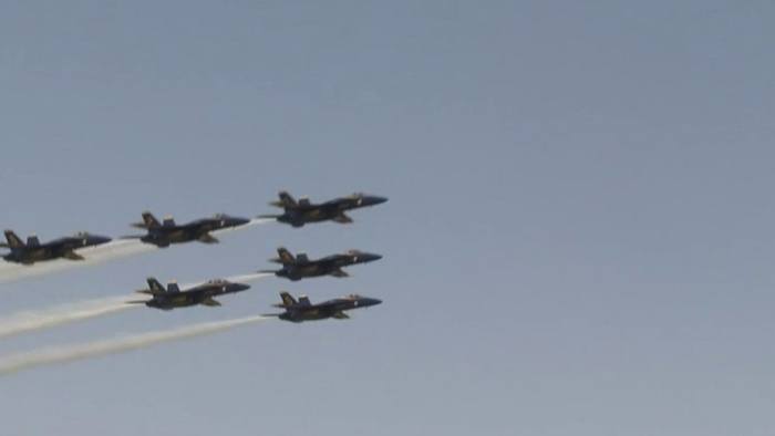 2 Blue Angels members visit NAS Jacksonville to share details about next year’s air show