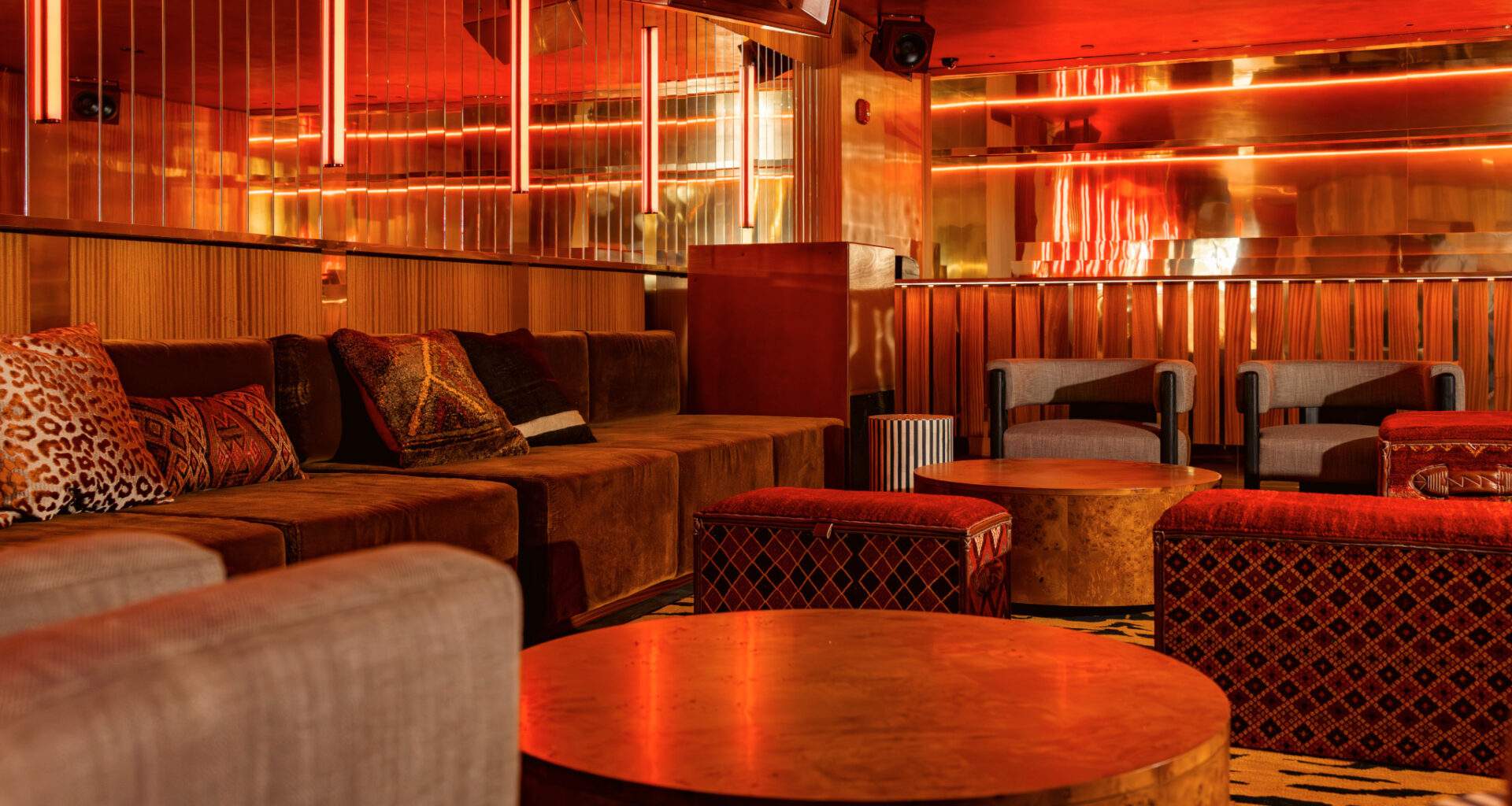 See Inside New Vinyl Lounge Lion's Den Opening in Miami