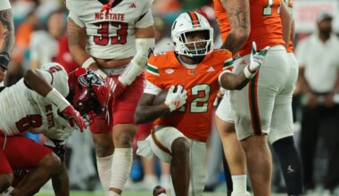 Miami WR, former Georgia commit, Ny Carr to enter transfer portal