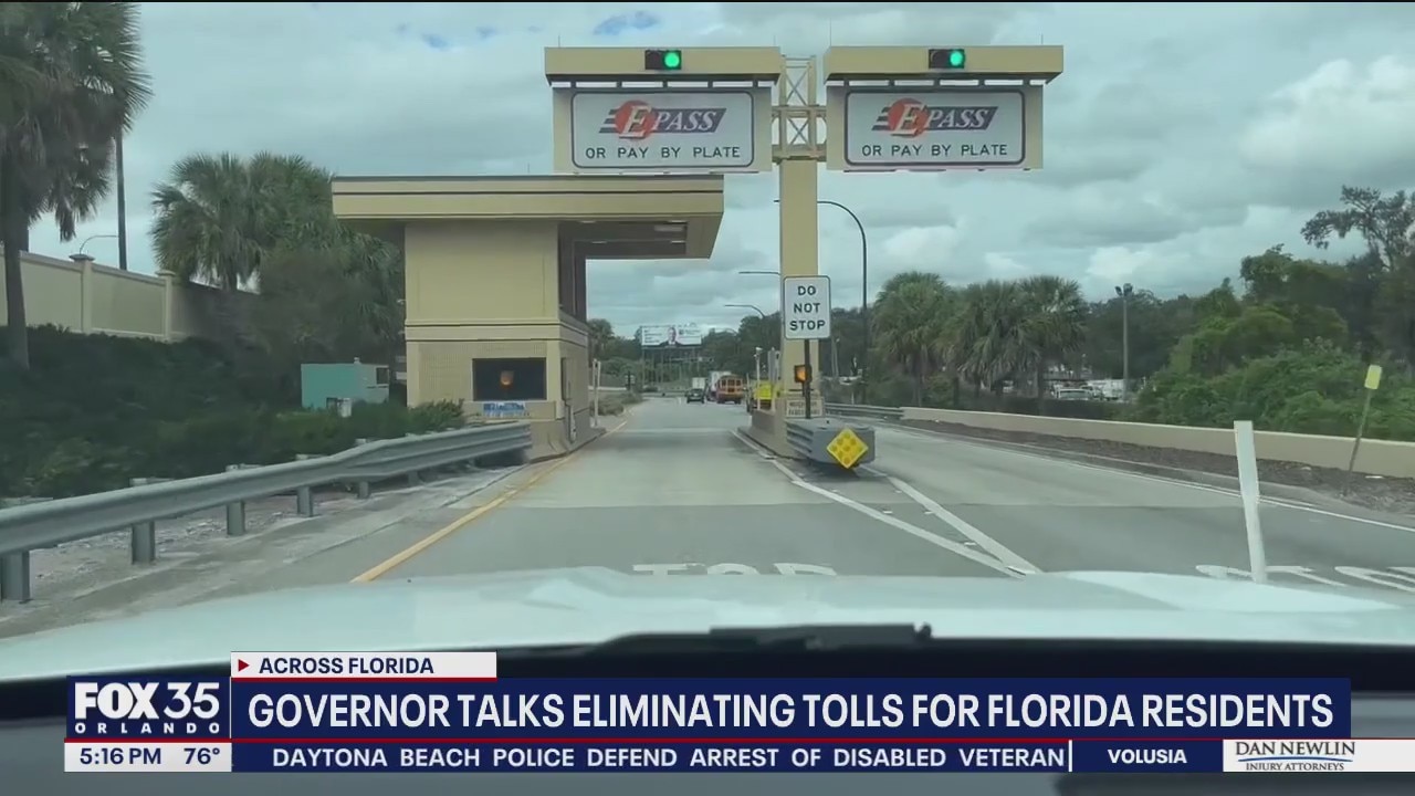 No more tolls for Florida residents? DeSantis floats the idea