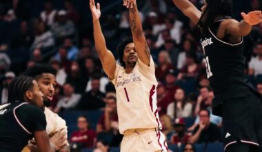 MaGee Leads Four Seminoles in Double-Digit Scoring in Florida State's Loss to Dayton