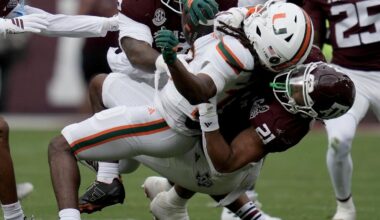 Miami's fierce defense dominates Texas A&M to advance to Cotton Bowl
