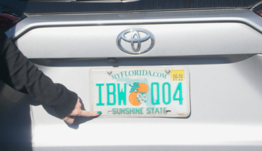 Florida bill filed to remove requirement for validation stickers on license plates