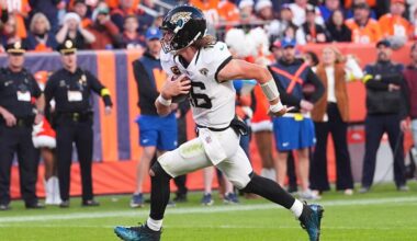 Trevor Lawrence's 4 TDs propel Jaguars past Broncos 34-20, ending Denver's 11-game winning streak