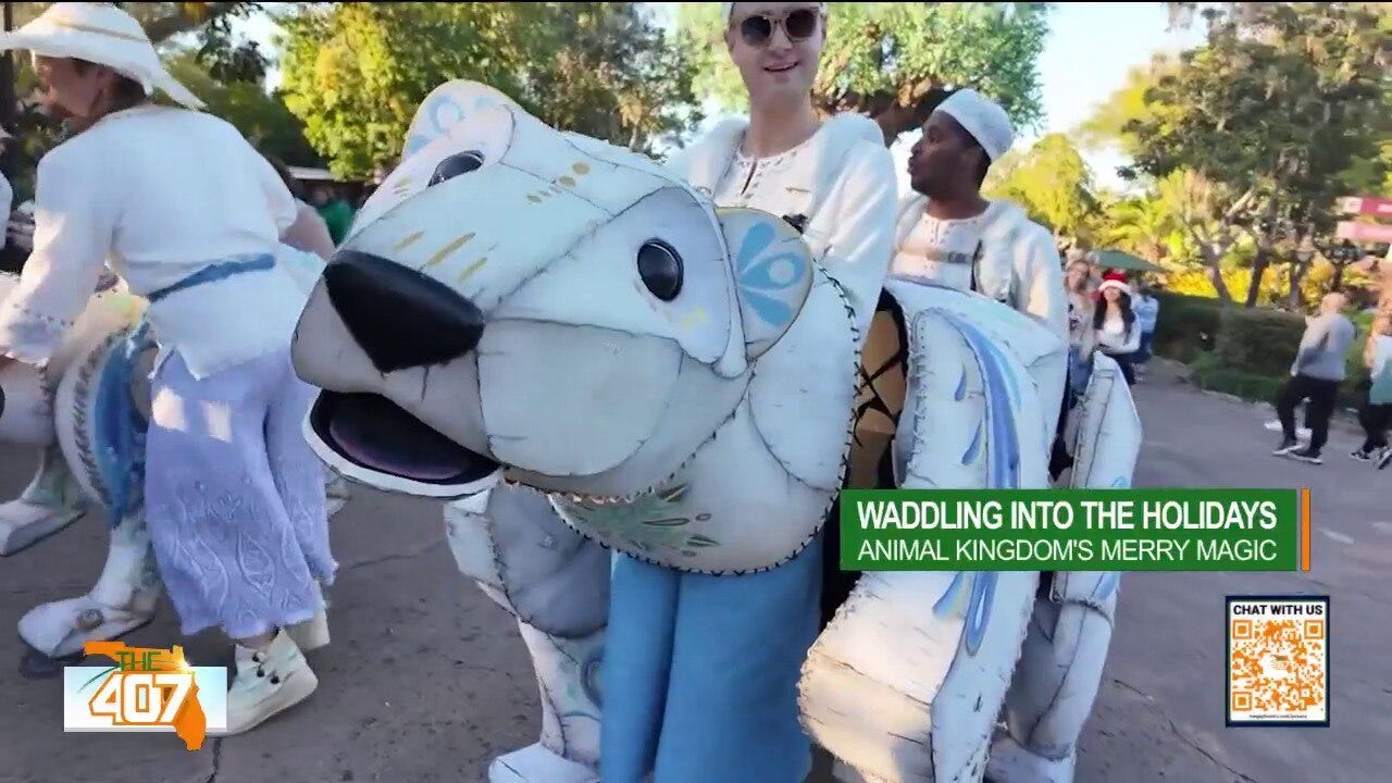 Inside look: Christmas at Disney's Animal Kingdom