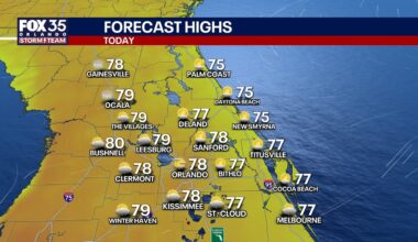 Orlando weather: Warming trend continues through Christmas