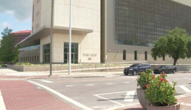 Legionnaires’ disease signs posted inside federal courthouse as Orange County hits 100 confirmed cases