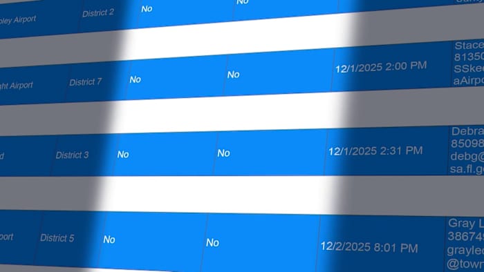 Florida airport reports show no weather modification activity