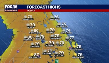 Orlando weather: Warm, dry Christmas for Central Florida