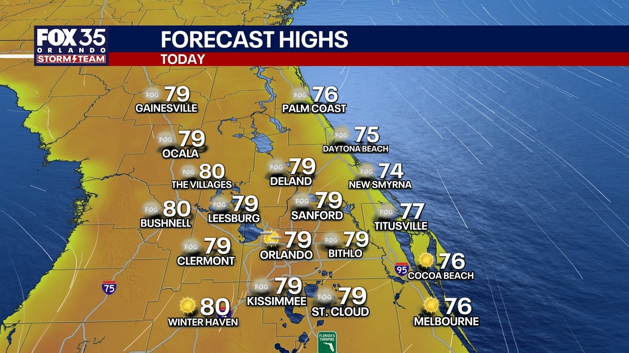 Orlando weather: Warm, dry Christmas for Central Florida