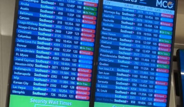 Holiday travel delays impact hundreds of flights at Orlando International Airport