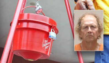 Drunken Salvation Army bell ringer allegedly attacks Publix manager with tripod