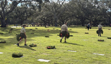 Lithia Boy Scout Troop 665 Honors Veterans At Bay Pines Cemetery