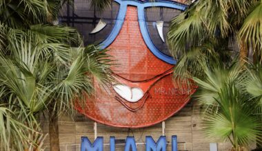 Miami’s Neon Big Orange Clock Returns for New Year’s Eve