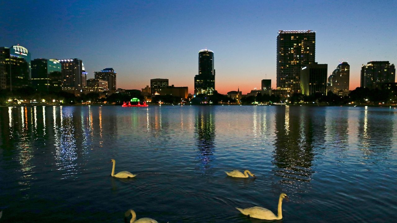 Officials suspect bird flu after 12 swans die at Orlando's Lake Eola