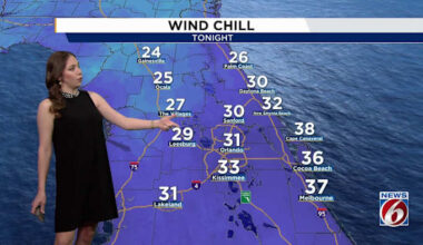 Freeze Warnings, Watch issued for 5 Central Florida counties. How long the cold will last
