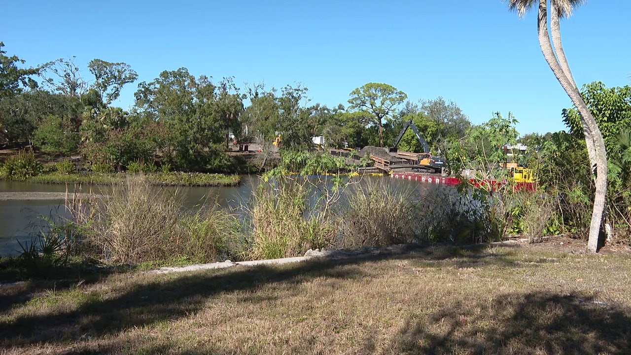 Phillippi Creek dredging underway to help bring flooding relief to residents