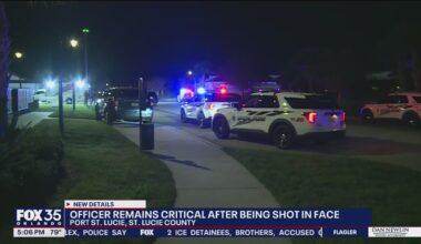 St. Port Lucie officer shot, in 'critical' condition