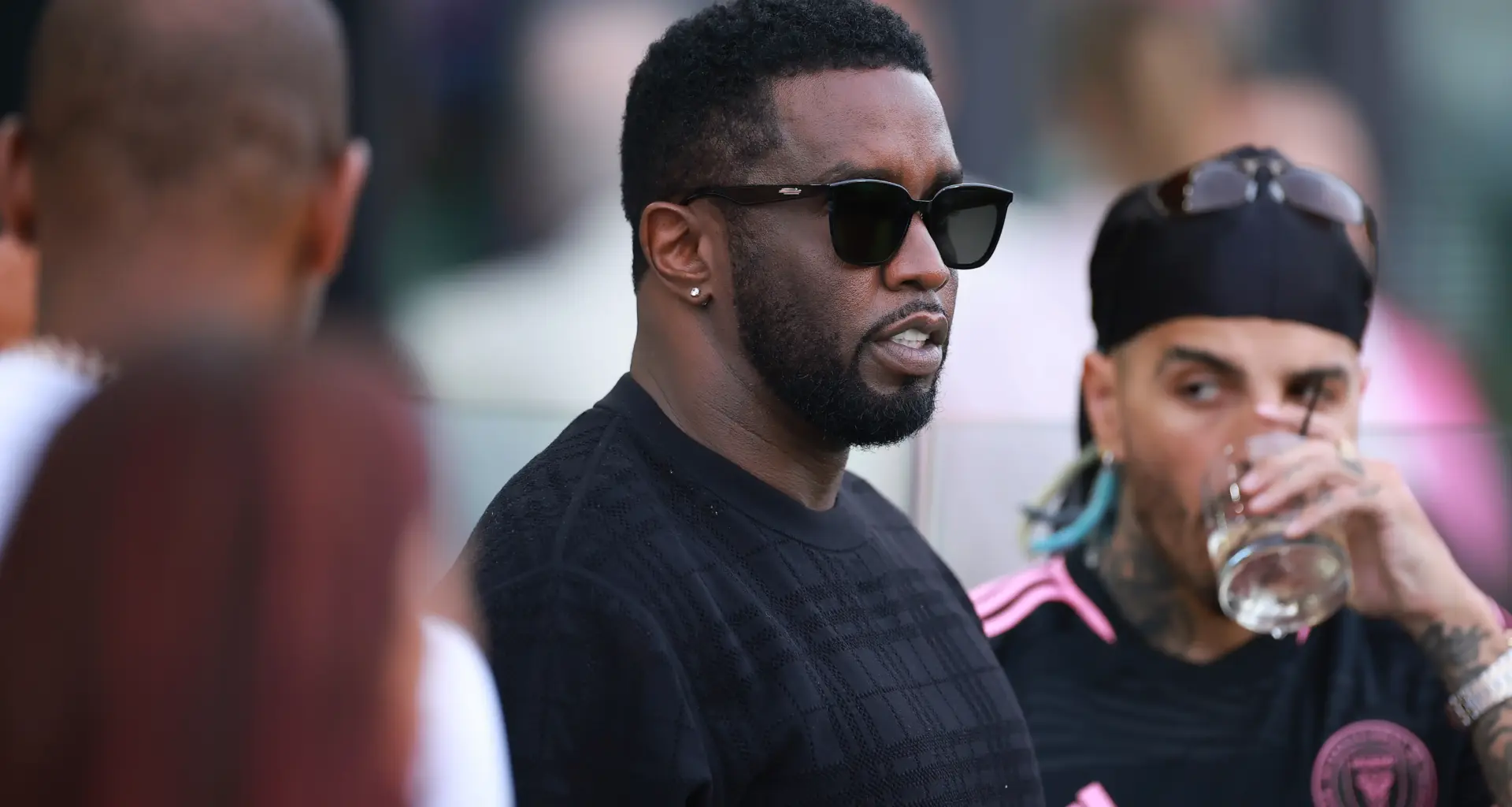 FORT LAUDERDALE, FLORIDA - JULY 25: Entertainer Puff Daddy looks on prior to the Leagues Cup 2023 match between Inter Miami CF and Atlanta United at DRV PNK Stadium on July 25, 2023 in Fort Lauderdale, Florida. (Photo by Hector Vivas/Getty Images)