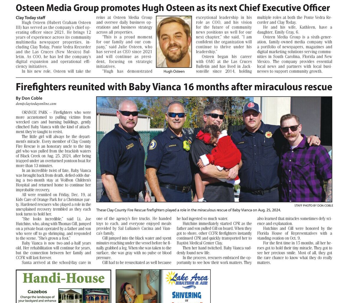 Clay Today December 25, 2025