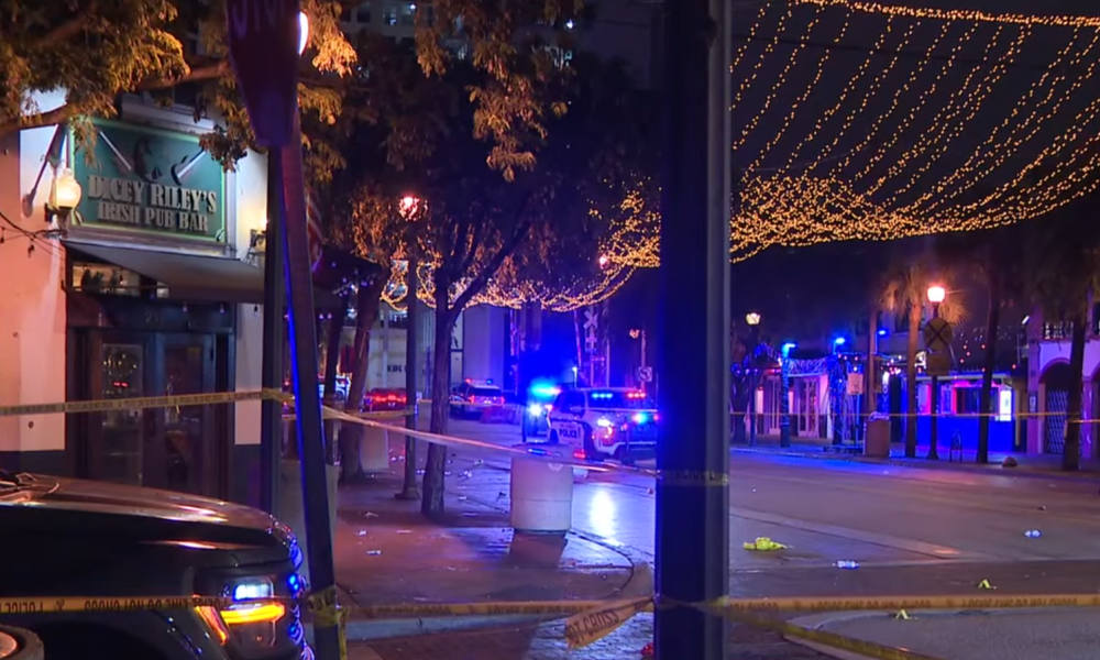 5 injured in overnight shooting near downtown Fort Lauderdale, Florida