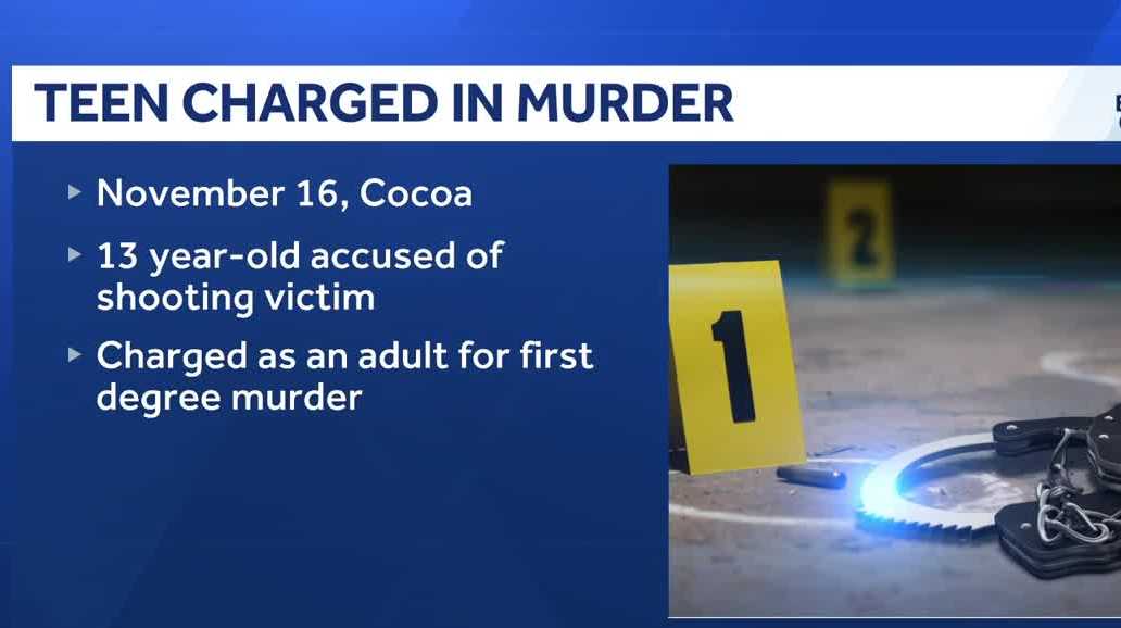 Florida 13-year-old indicted for murder after botched robbery