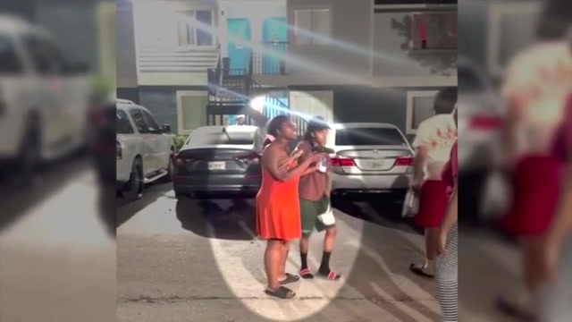 Footage shows woman waving gun during argument between neighbors in Lauderhill that ended with her shot dead - WSVN 7News | Miami News, Weather, Sports