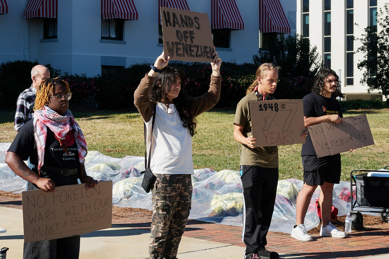 Tallahassee rally for International Human Rights Day.