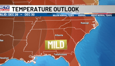 Looking ahead to a warm Christmas week 👀