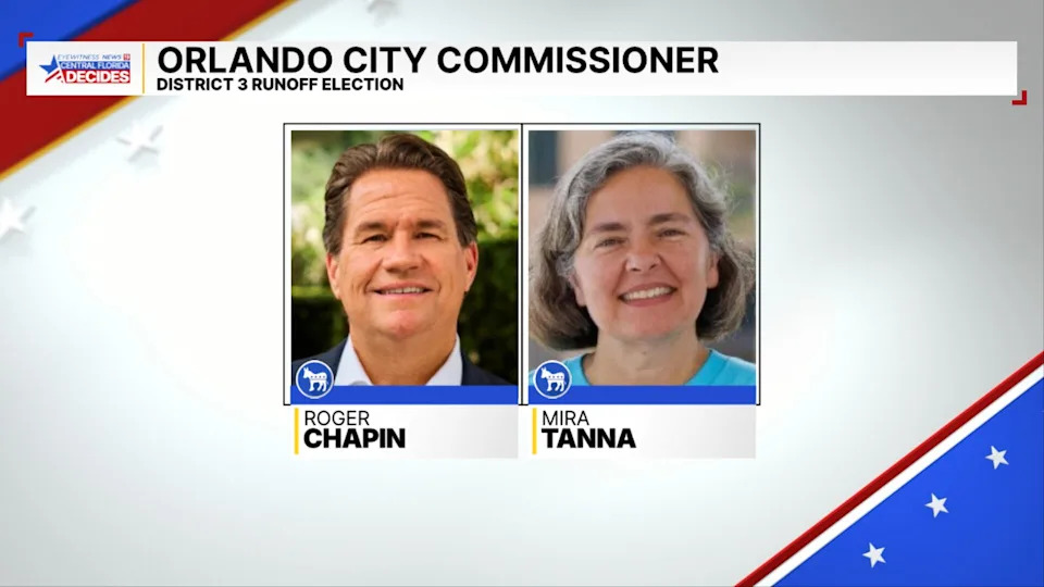 On Dec. 9, voters will choose either Roger Chapin and Mira Tanna for District 3 City Commissioner.