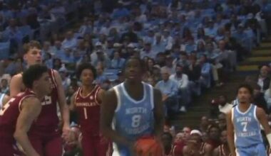 Wilson's dominant night leads Tar Heels past Seminoles to start conference play :: WRALSportsFan.com