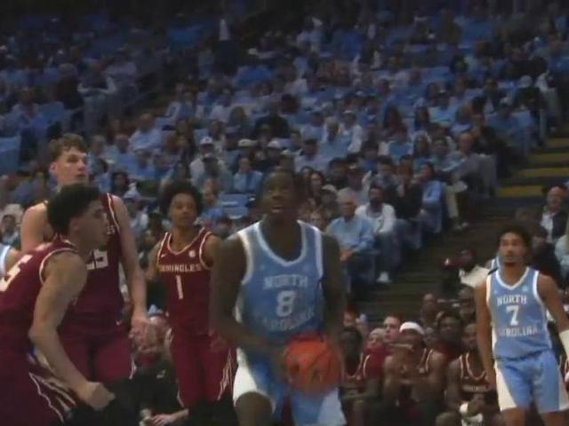 Wilson's dominant night leads Tar Heels past Seminoles to start conference play :: WRALSportsFan.com