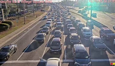 Crash causes major traffic backup on Thomasville Road and Capital Circle NE, traffic cameras show