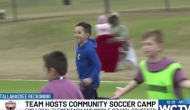Tallahassee Reckoning hosts second community soccer camp