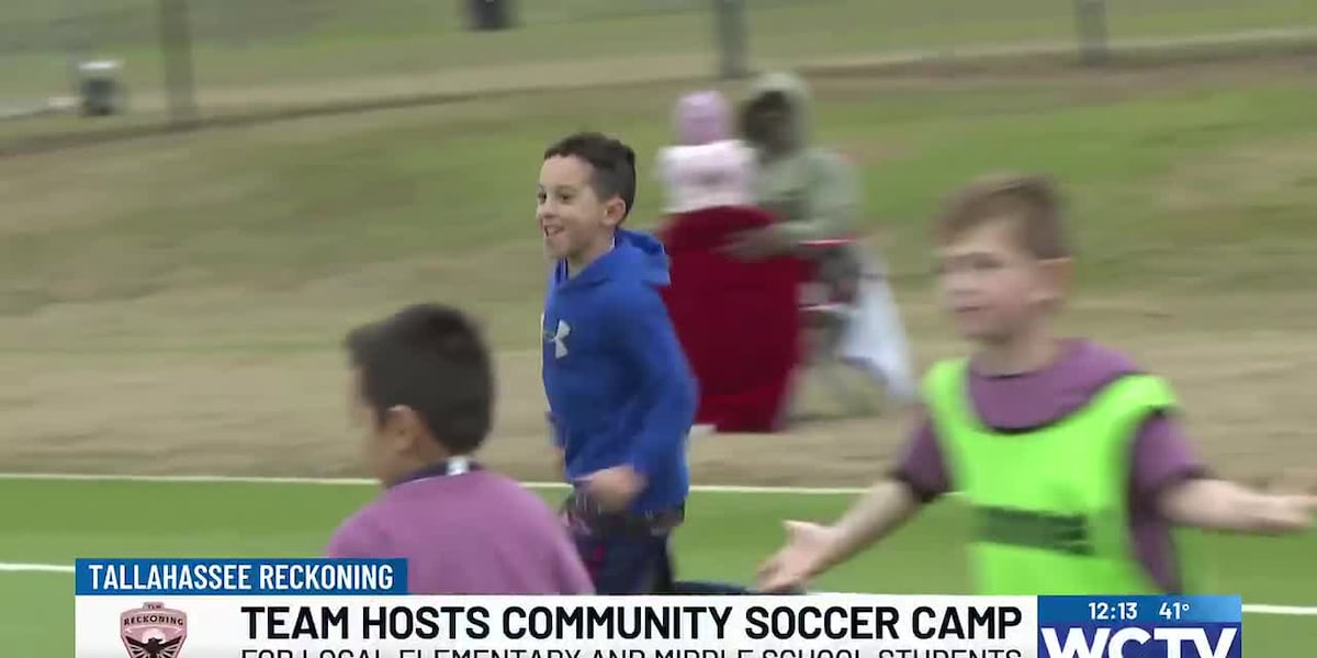 Tallahassee Reckoning hosts second community soccer camp