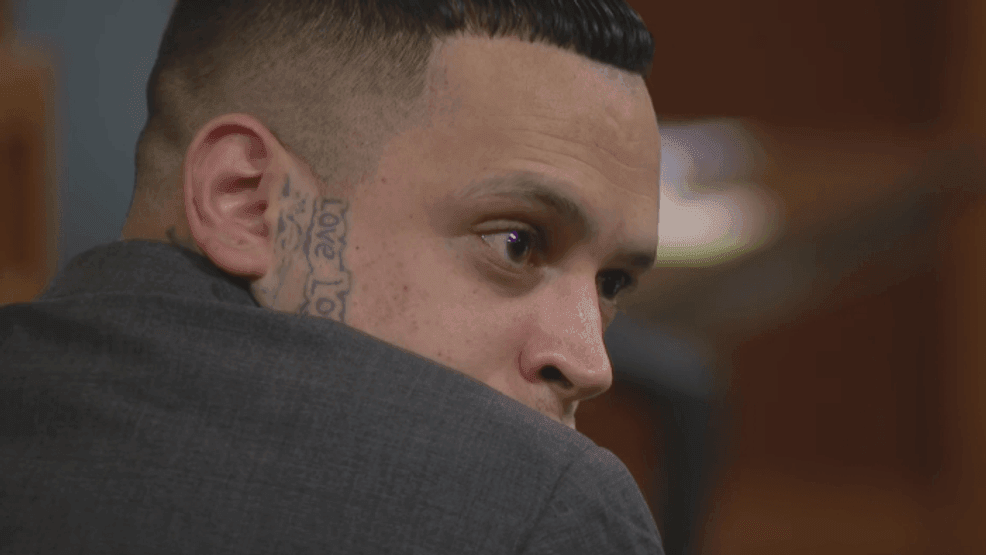 Tuesday December 16, 2025: Alex Lopez listens during opening statements in a Lake County courtroom, where he faces charges including first‑degree murder in the shooting death of store clerk Raied Shihadeh. (WKMG)