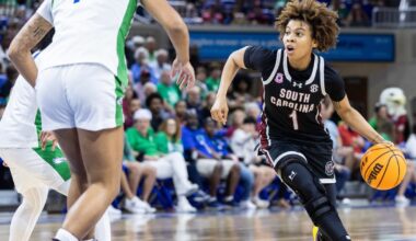 No. 3 South Carolina overpowers Florida Gulf Coast 105-43 :: WRAL.com