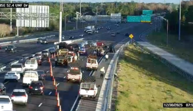 2 northbound lanes reopen on I-295 near UNF Drive after crash