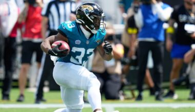 Jacksonville Jaguars RB Bhayshul Tuten out multiple weeks with broken finger
