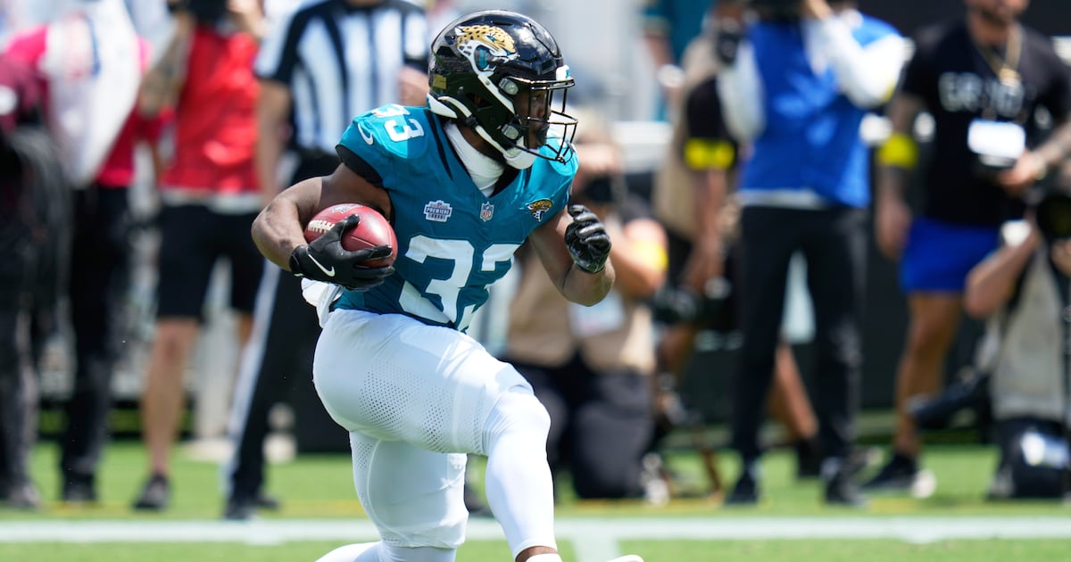Jacksonville Jaguars RB Bhayshul Tuten out multiple weeks with broken finger