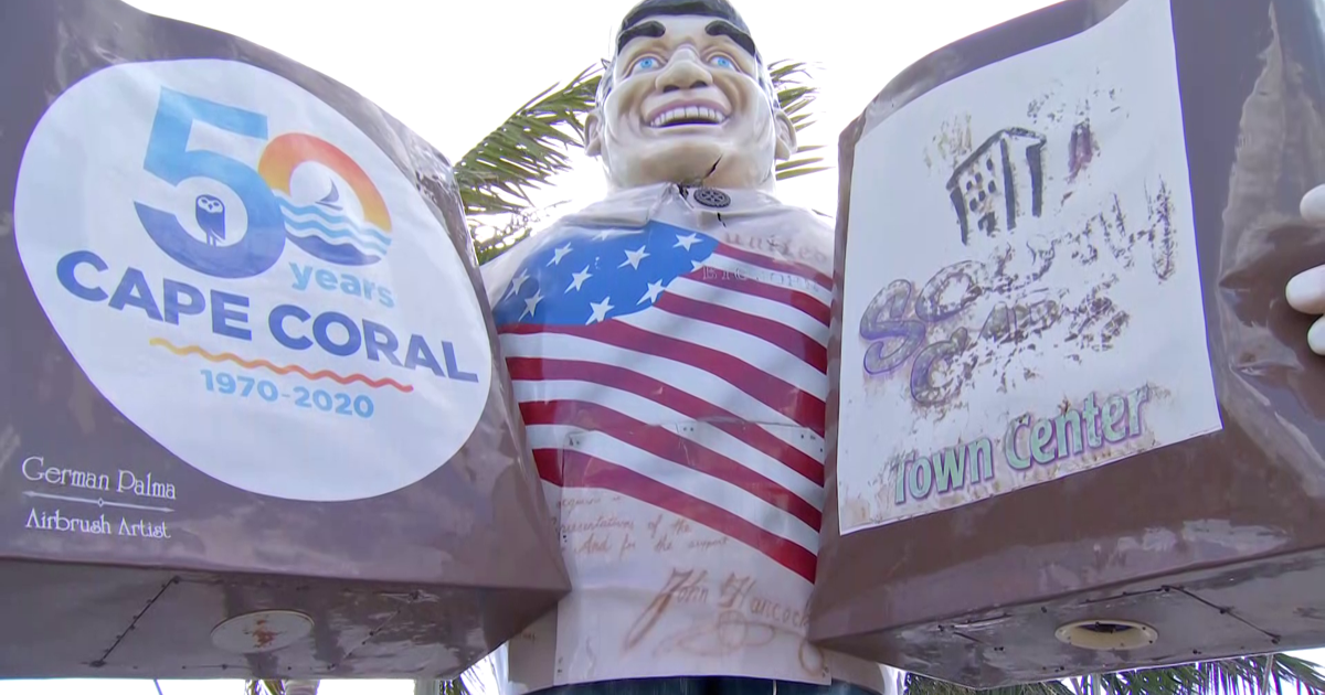 Cape Coral statue repairs face delays; now expected to return in January | Lee County