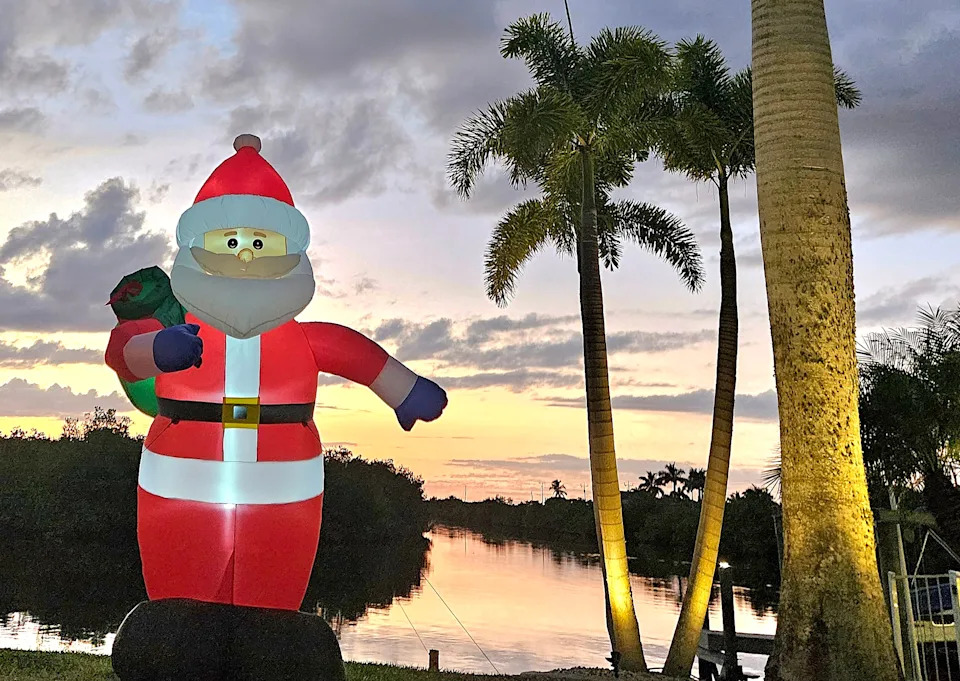 “Santa Sunset” is from southwest Cape Coral and taken with a Samsung Galaxy S23.