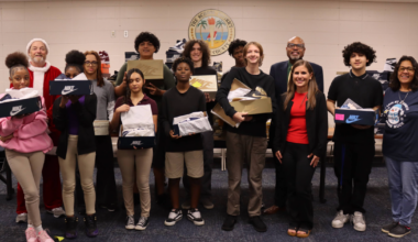 United Way surprises Lee County students with new shoes | Lee County